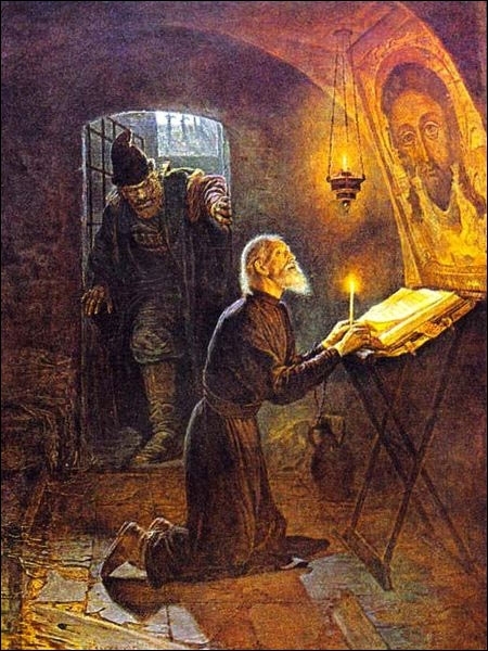 Последние минуты митрополита Филиппа. А.Н. Новоскольцев Последние минуты митрополита Филиппа. А.Н. Новоскольцев